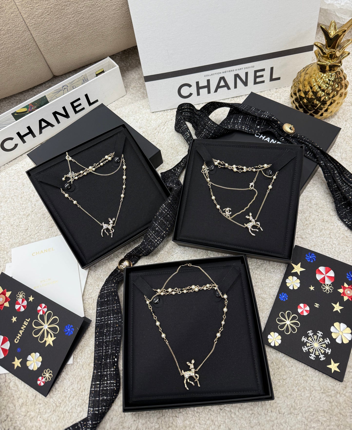 2025 Xmas reindeer pendant