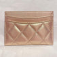 Chanel 21k flat card case