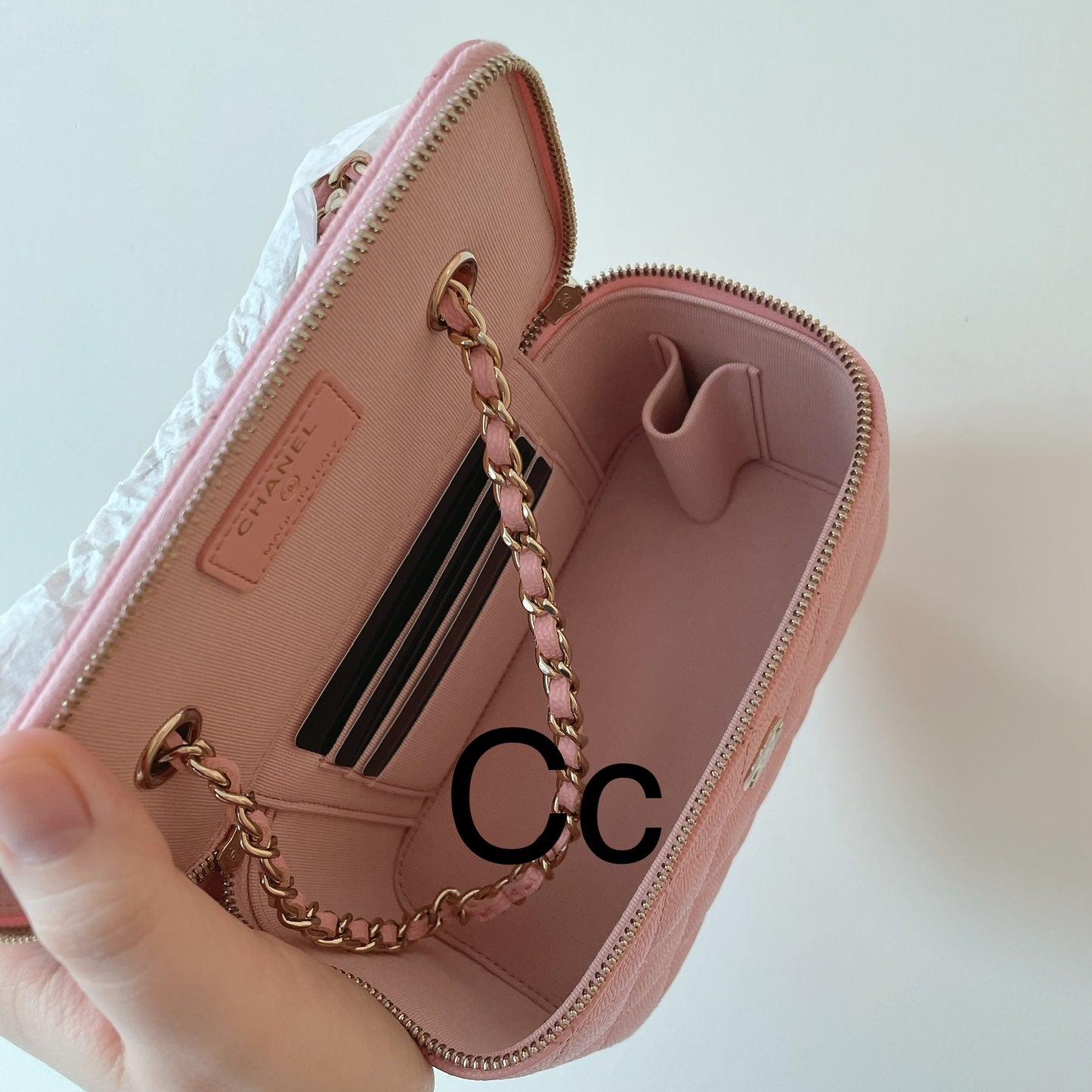 Chanel 22c pink vanity